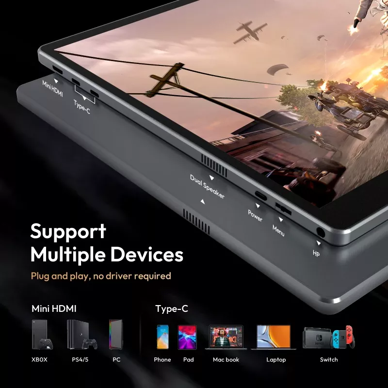 Napa sampeyan kudu milih monitor portebel 16 inci 1200P kanggo kerja lan lelungan?